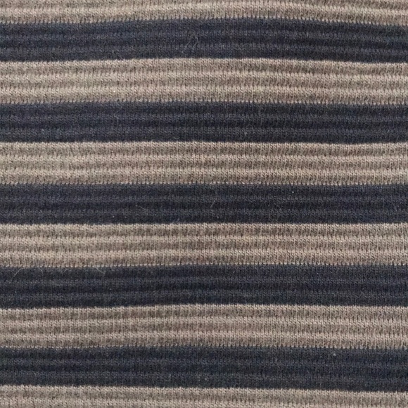 Madewell Navy/Grey striped mini skirt - Picture 2 of 4